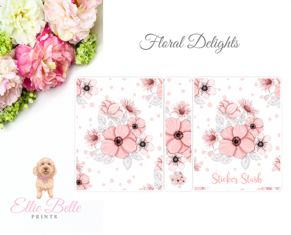 MINI Sticker Album (Small Sheets) - Floral Delight