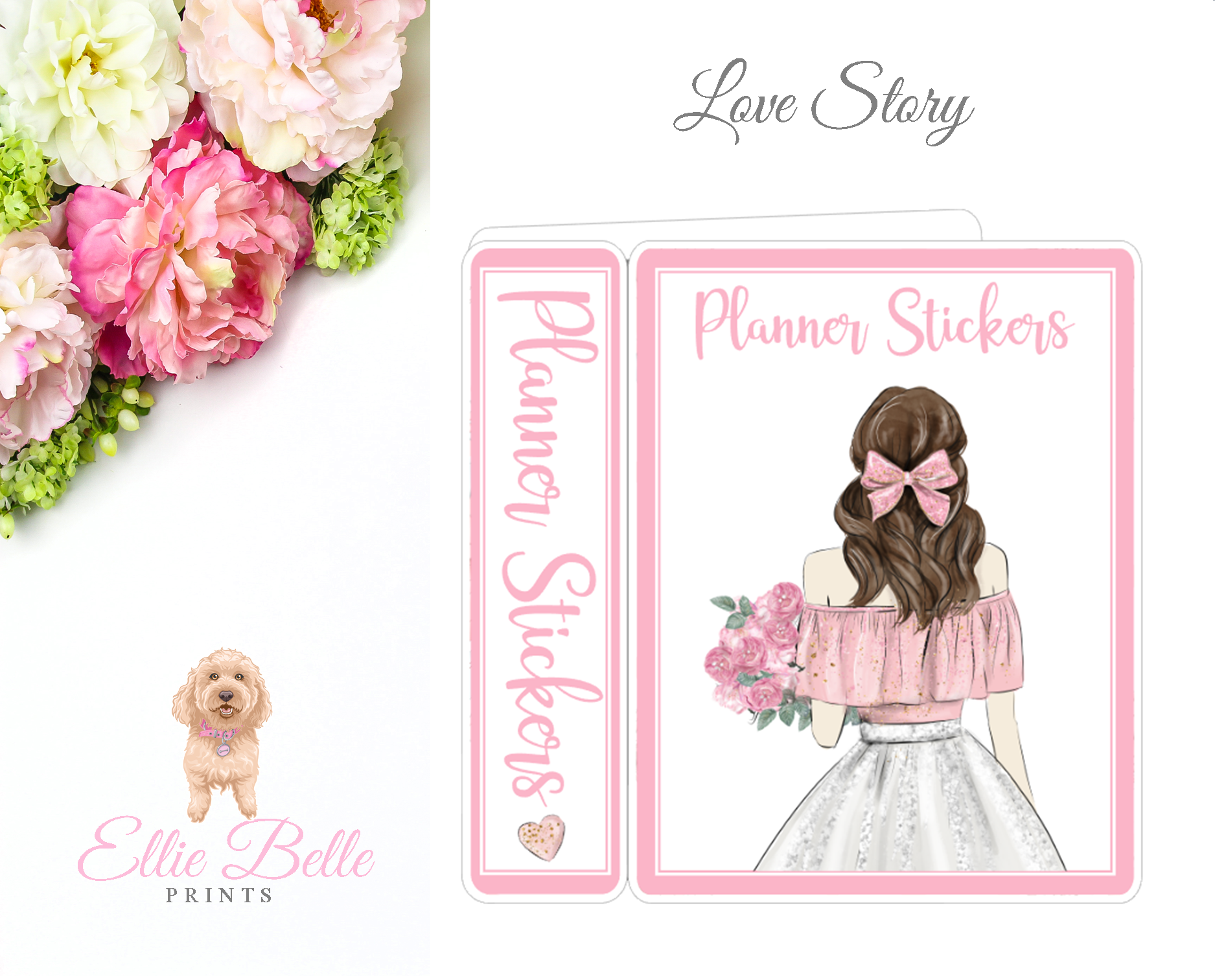 MINI Sticker Album (Small Sheets) - Love Story