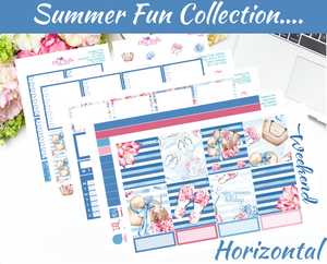 Summer Fun Collection - Horizontal Weekly Kit [400]