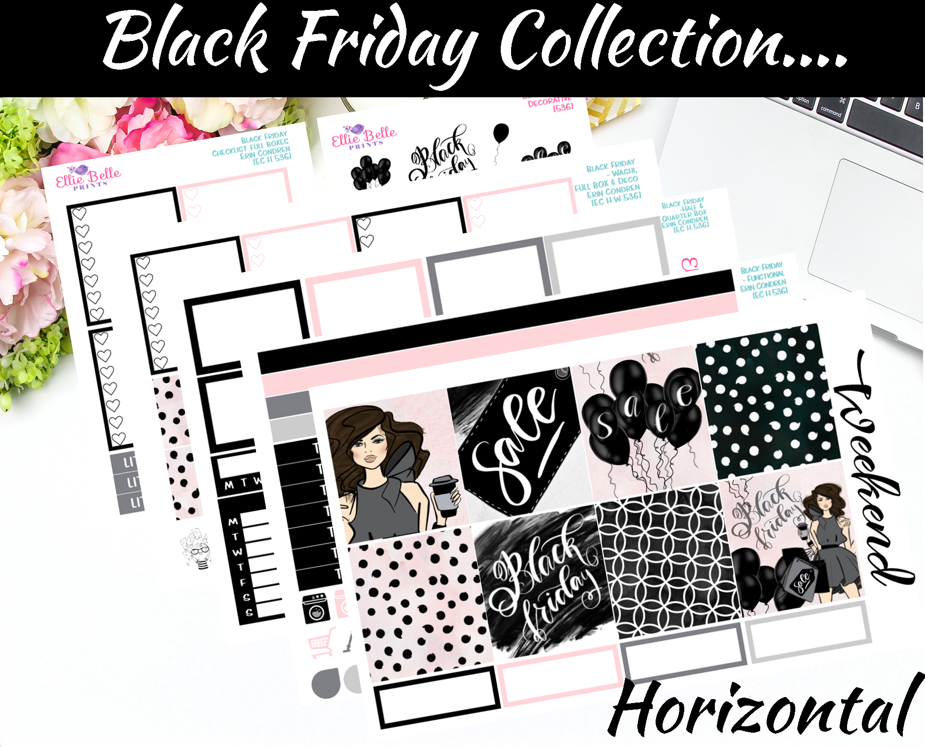 Black Friday - Horizontal Weekly Kit