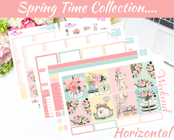 Spring Time - Horizontal Weekly Kit