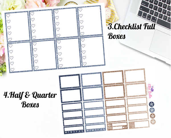 Winter Favourites Collection - Vertical Weekly Planner Kit