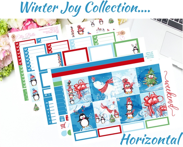 Winter Joy Collection - Horizontal Weekly Kit