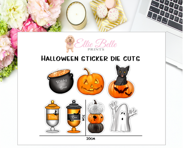 Halloween - Die Cut Stickers