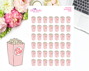 Popcorn Decorative Stickers