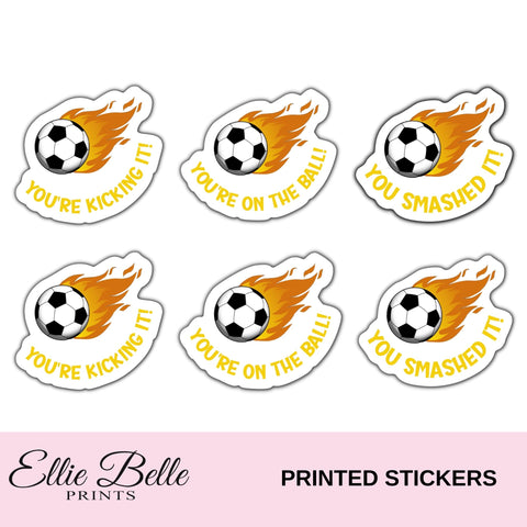 Soccer Balls - Teacher Reward Stickers