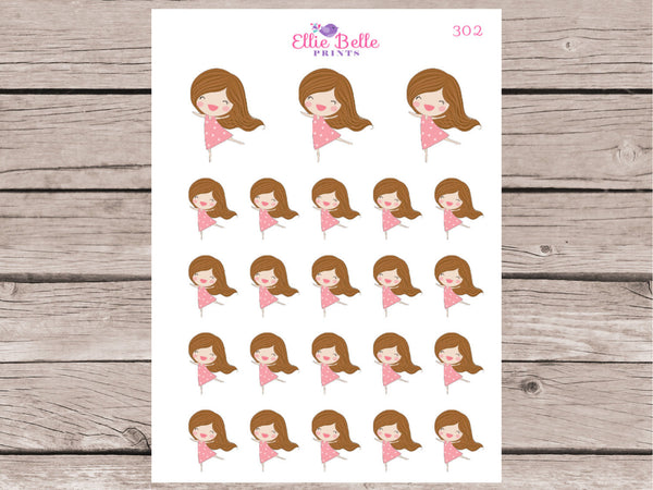 Happy Girl Stickers - Girl Collection 1
