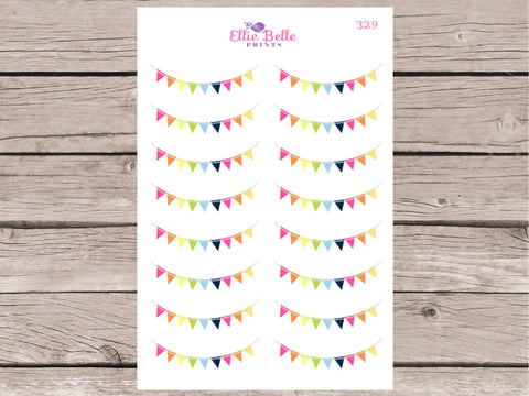Party Banner Decorative Stickers [329]