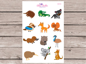 Australian Animals Stickers