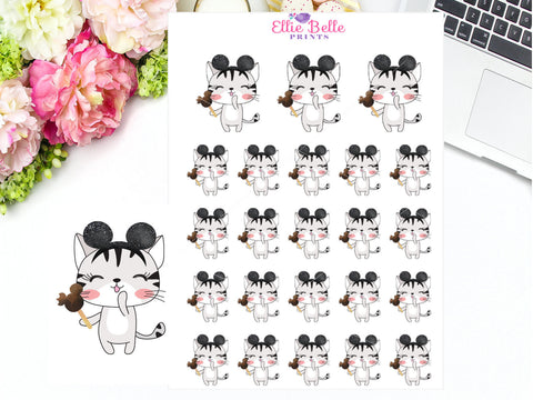 MOUSE EARS - CAT Stickers
