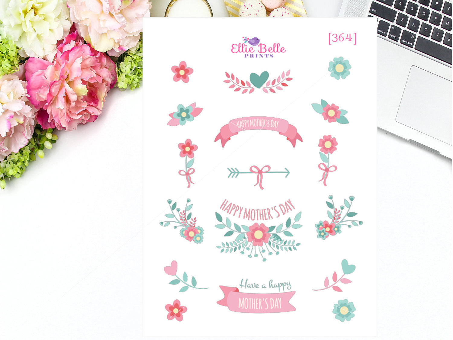 Mothers Day Decorative Stickers