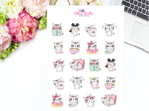Cat Character Stickers - Cat Collection