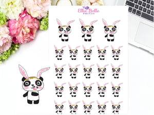 Bunny Panda Stickers - Panda Collection