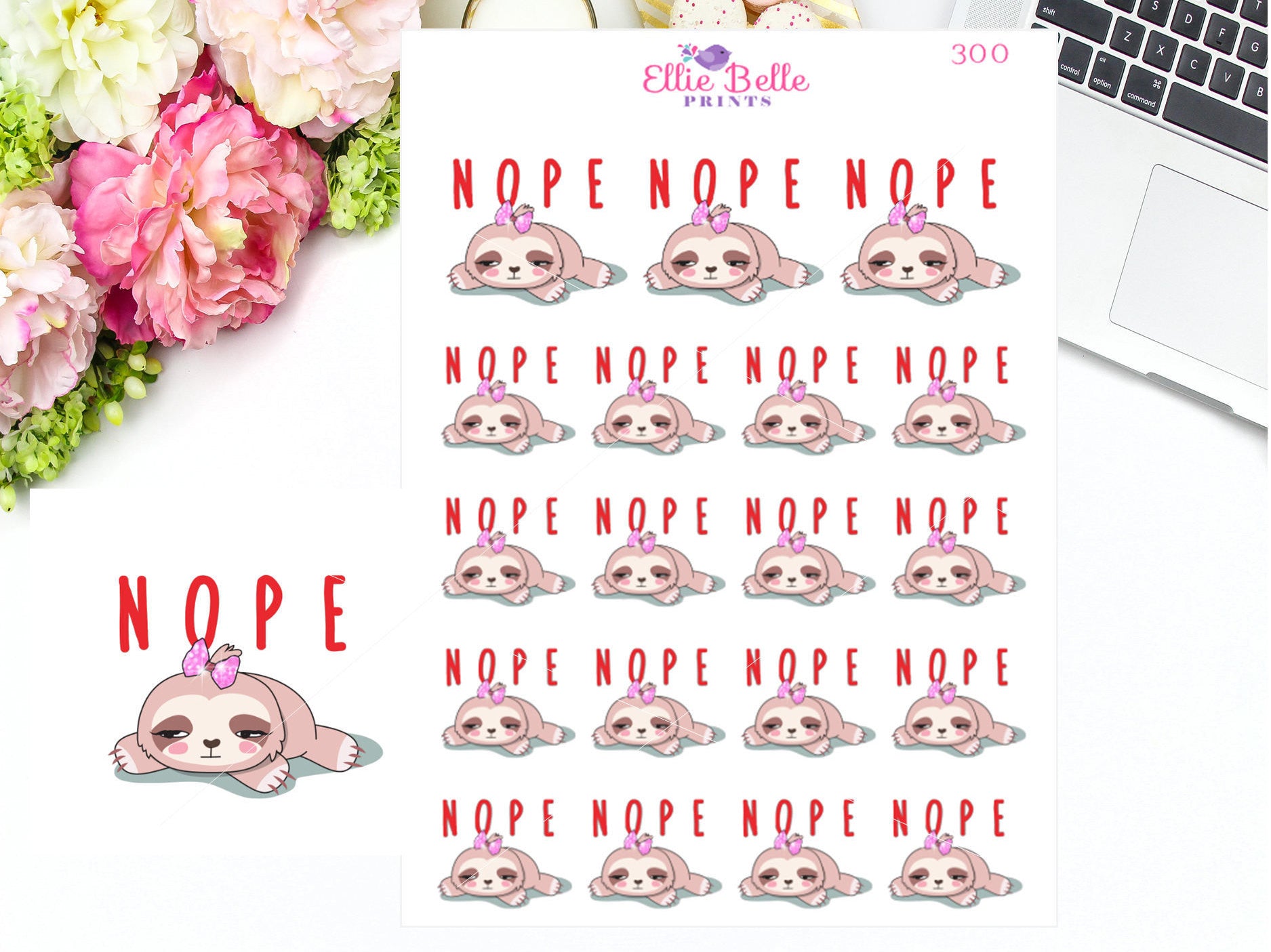 NOPE SLOTH, Sloth Collection 1