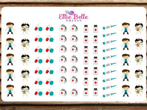 Medical Planner Stickers Set [19]